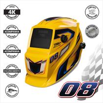 Máscara de Solda Automática Soldador Profissional Escurecimento Automático Tork Máscara de Solda Automática Soldador Profissional Escurecimento Automático Tork