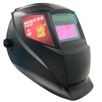Máscara De Solda com Escurecimento Automático Com regulagem CR2 - V8 Brasil Máscara De Solda com Escurecimento Automático Com regulagem CR2 - V8 Brasil