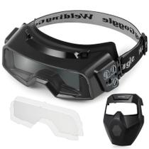 Máscara de Solda CREWORKS com Escurecimento Automático - True Color