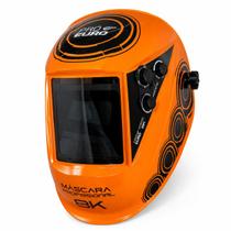 Máscara de Solda Profissional 8K True Color Proteção UV Regulagens Ajustáveis Pró Euro Máscara de Solda Profissional 8K True Color Proteção UV Regulagens Ajustáveis Pró Euro