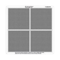 Máscara De Solda Universal Verde UV Para Reballing BGA Com Espaçamento De Furos De 0.3-1.0mm,