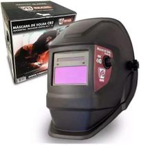 Máscara De Solda V8 Brasil Automática C/regulagem 9-13 CR2 Máscara De Solda V8 Brasil Automática C/regulagem 9-13 CR2