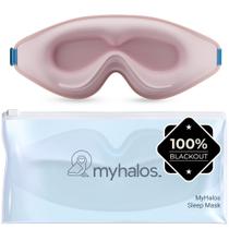Máscara de Sono MyHalos 3D Blackout em Espuma de Memória Pêssego Máscara de Sono MyHalos 3D Blackout em Espuma de Memória Pêssego