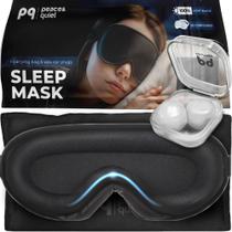 Máscara de Sono Peace&Quiet PQ 3D Contornada Bloqueadora de Luz