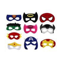 Máscara De Super-Herói Para Cosplay, Acessórios Para Festa De Halloween E Carnaval, Feltro, 32 28 10