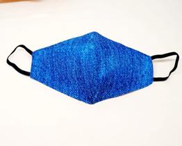 Máscara de Tecido Dupla Camada Modelo jeans. Máscara de Tecido Dupla Camada Modelo jeans.