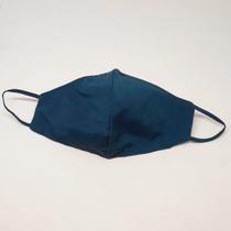 Máscara de tecido dupla camada modelo preta. Máscara de tecido dupla camada modelo preta.