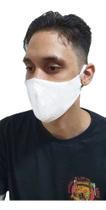 Máscara De Tecido Duplo Lavável Proteção Adulto