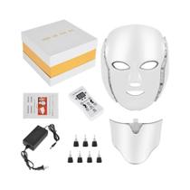 Máscara De Terapia Com Luz LED De 7 Cores Dispositivo De Cuidados Com a Pele Terapia Com Luz