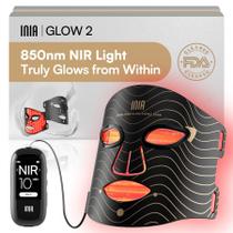 Máscara de terapia de luz vermelha INIA 4 modos de luz 850 nm NIR Máscara de terapia de luz vermelha INIA 4 modos de luz 850 nm NIR