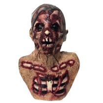 Máscara de terror Biohazard Skull Creepy Latex Skeleton Adult