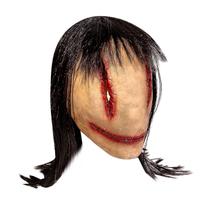 Máscara de terror de Halloween Cos Smile Assustador Engraçado Capacete Máscara Adereços assustadores Máscara de terror de Halloween Cos Smile Assustador Engraçado Capacete Máscara Adereços assustadores