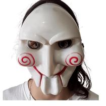 Máscara De Terror Jig Saw Jogos Mortais Acessório Fantasia Máscara De Terror Jig Saw Jogos Mortais Acessório Fantasia