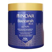 Máscara de Tratamento Baccarah Blue 500g - Inoar Máscara de Tratamento Baccarah Blue 500g - Inoar