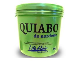 Máscara De Tratamento Capilar De Quiabo Life Hair 2kg
