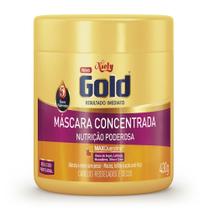 Mascara de Tratamento concentrada niely Gold nutricao Poderosa 430g