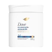 Máscara de Tratamento Dove 2 em 1 Reconstrução 500g Máscara de Tratamento Dove 2 em 1 Reconstrução 500g