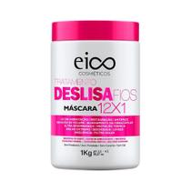Máscara de Tratamento Eico Cosméticos Deslisa Fios 1kg - Eico Cosmeticos Máscara de Tratamento Eico Cosméticos Deslisa Fios 1kg - Eico Cosmeticos