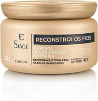 Máscara de Tratamento Eudora Siàge Reconstrói os Fios 250g
