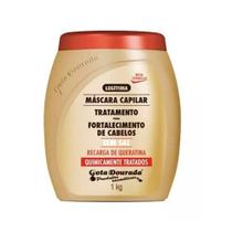 Máscara De Tratamento Gota Dourada Quimicamente Tratado 1Kg Máscara De Tratamento Gota Dourada Quimicamente Tratado 1Kg
