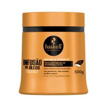 Máscara de Tratamento Infusão de Óleos Haskell 500g Máscara de Tratamento Infusão de Óleos Haskell 500g