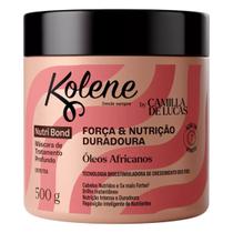 Mascara de Tratamento Kolene Nutri Bond Força e Nutrição Óleos Africanos 500g