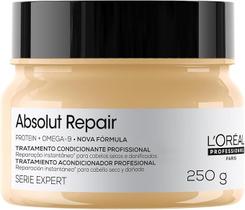 Máscara de Tratamento LOréal Professionnel Absolut Repair Golden Quinoa Com Proteína e Ômega 250ml Máscara de Tratamento LOréal Professionnel Absolut Repair Golden Quinoa Com Proteína e Ômega 250ml
