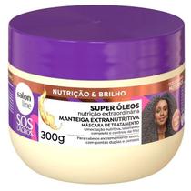 Máscara de Tratamento Manteiga Extranutritiva SOS Cachos Super Óleos 300g Salon Line