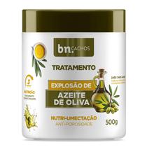 Máscara de Tratamento Nutritivo Explosão de Azeite de Oliva 500g I bn.Cachos