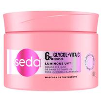 Máscara de Tratamento Seda 6% Glycol e Vita C Complex Luminous Uv 300g