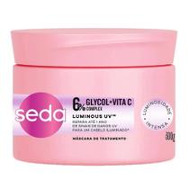 Máscara de Tratamento Seda 6% Glycol e Vita C Complex Luminous Uv 300g