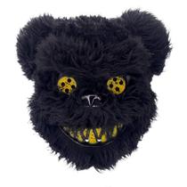 Máscara de urso assustador BESSEEK, fantasia de Halloween de pelúcia sangrenta