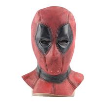 Máscara Deadpool, chapelaria de látex, adereços de cosplay