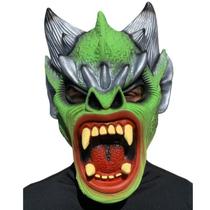 Mascara Demônio Verde Halloween Carnaval Fantasia Teatro Terror Assustador Dia das Bruxas Zumbi Cosplay Horror Monstro
