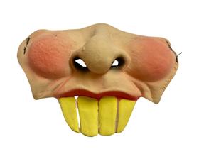 Máscara Dentão de Látex Metade do Rosto Fantasia engraçada - Lynx produções