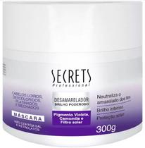 Máscara Desamarelador Secrets 300ml