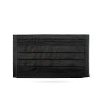 Máscara Descartável Adulto Tripla Sem Filtro Preto 50Unid