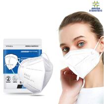 Máscara Descartável Branca KN95 PFF2 WWDoll 5 Camadas Anvisa Máscara Descartável Branca KN95 PFF2 WWDoll 5 Camadas Anvisa