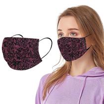 Máscara descartável de camuflagem infantil+adulto Máscara descartável de impressão de desenhos