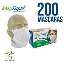 Máscara descartável EasySupri branca - 200 unid.