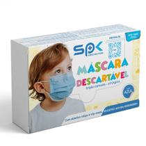 Máscara descartável infantil Máscara descartável infantil