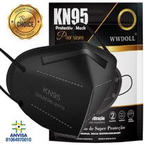 Máscara Descartável KN95 PFF2 WWDoll 5 Camadas com Anvisa