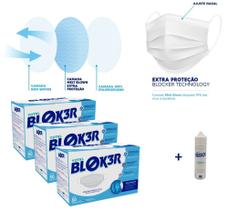 Máscara Descartável Proteção Facial Camada Tripla C/ 150 Un. + Brinde Máscara Descartável Proteção Facial Camada Tripla C/ 150 Un. + Brinde