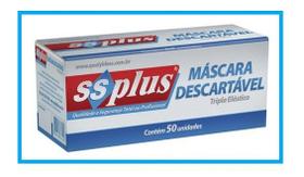 Máscara Descartável Ssplus - Qualybless Máscara Descartável Ssplus - Qualybless