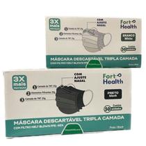 Mascara Descartavel TNT C/50 FORT HEALTH