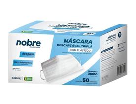 Máscara Descartável Tripla Com Elástico Máscara Descartável Tripla Com Elástico