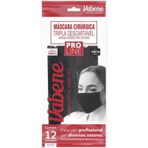 Mascara descartavel tripla preto pct.c/12 vabene