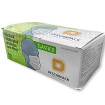 Mascara Descartável Tripla Proteção 50 Unidades - Descarpack Mascara Descartável Tripla Proteção 50 Unidades - Descarpack