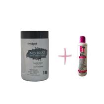 Máscara Desmaia Cabelo No Frizz 1kg Onixx Brasil + Finalizador Máscara Desmaia Cabelo No Frizz 1kg Onixx Brasil + Finalizador