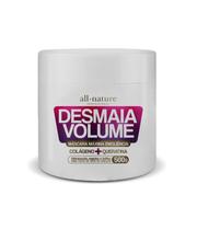 Máscara Desmaia Volume All Nature Colágeno Hidratação 500g